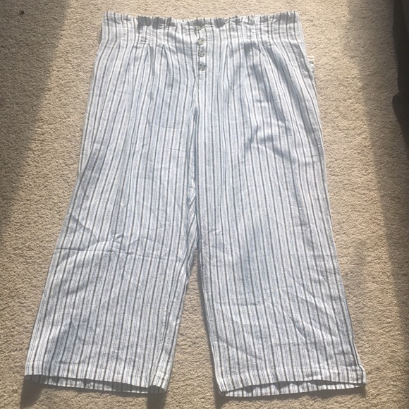 Definitions by d. jeans White Striped Pants - Picture 2 of 10